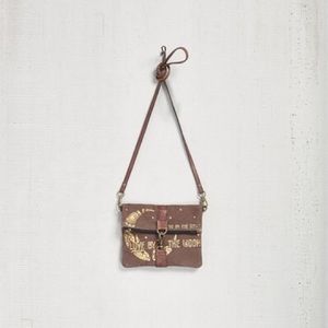 Mona B Foldover Crossbody - "Moon Child"
